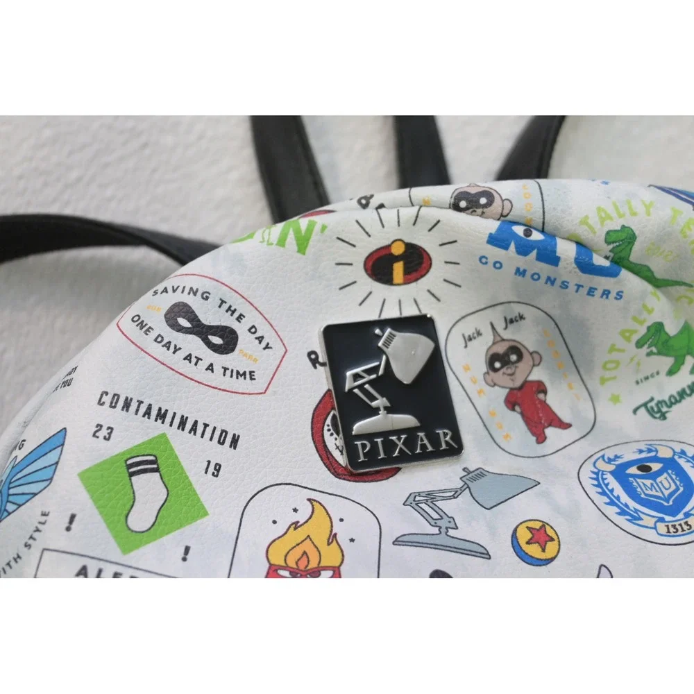 Disney Pixar Mini Backpack Womens‎ OS Toy Story Monsters Inc Nemo Excellent
